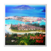 Carreau zSC008 MAHE', Seychelles, Afrique, (Devant)