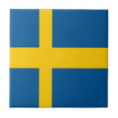 Carreau zSE001 SWEDISH FLAG SWEDEN, (Devant)