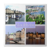 Carreau zSE003 STOCKHOLM, Suède, Europe, (Devant)