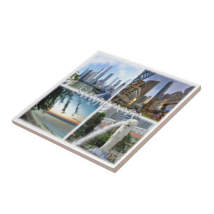 Carreau zSG005 SINGAPOUR par day LION CITY, Asia,