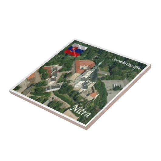 Carreau zSK010 CHÂTEAU NITRA, Slovaquie, Europe, (Côté)