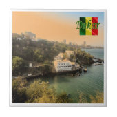 Carreau zSN004 DAKAR, Sénégal, Afrique, (Devant)