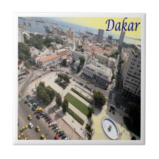 Carreau zSN007 DAKAR, Sénégal, Afrique, (Devant)