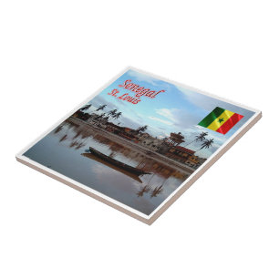 Carreau zSN011 SAINT LOUIS, Sénégal, Afrique,