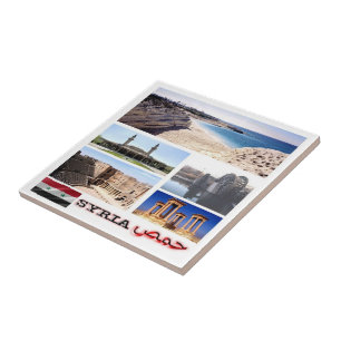 Carreau zSY005 mosaïque SYRIA, Asie,