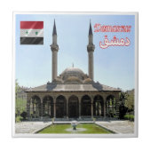 Carreau zSY008 MOSQUÉE TEKKIYE à DAMAS, Syrie, (Devant)