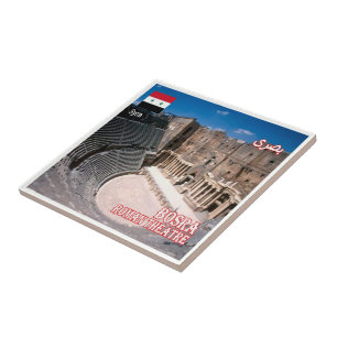 Carreau zSY011 PALMIRA, Théâtre romain à Bosra,