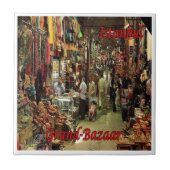 Carreau zTR014 ISTANBUL GRAND BAZAAR, Turquie, (Devant)
