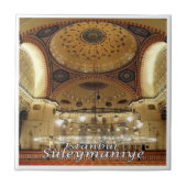 Carreau zTR017 BASILICA SULEIMAN, Istanbul, Turquie, (Devant)