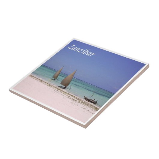 Carreau zTZ015 ZANZIBAR, Tanzanie, Afrique, (Côté)