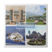 Carreau zTZ016 TANZANIE, Mosaïque, Afrique, (Devant)