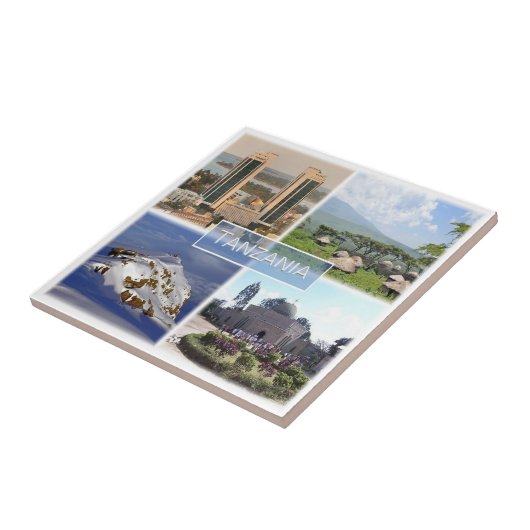 Carreau zTZ016 TANZANIE, Mosaïque, Afrique, (Côté)