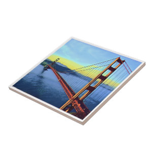 Carreau zUS006 GOLDEN GATE, Bridge, San Francisco,