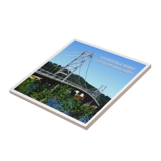 Carreau zUS017 VETERANS MEMORIAL BRIDGE, Ohio, (Côté)