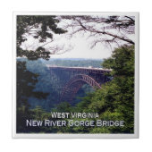 Carreau zUS018 NEW RIVER GORGE BRIDGE, Virginie, (Devant)