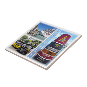 Carreau zUS020 KEY WEST, Mosaic, Floride, Amérique,