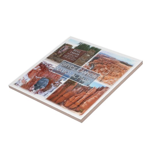 Carreau zUS042 BRYCE CANYON N.P. Utah, America, (Côté)