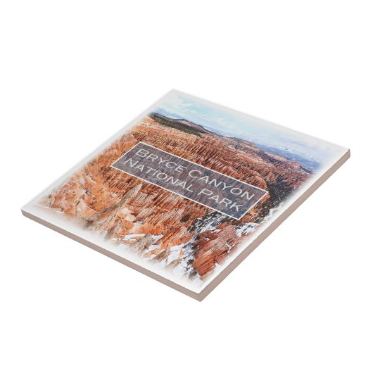 Carreau zUS043 BRYCE CANYON N.P. Utah, America, (Côté)