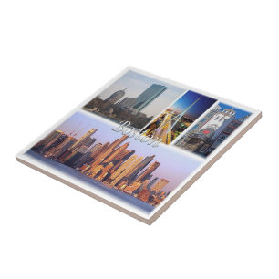 Carreau zUS051 BOSTON, Massachusetts, Mosaïque,