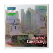 Carreau zUZ007 SAMARKAND, Mosquée Bibi-Khanym, (Devant)