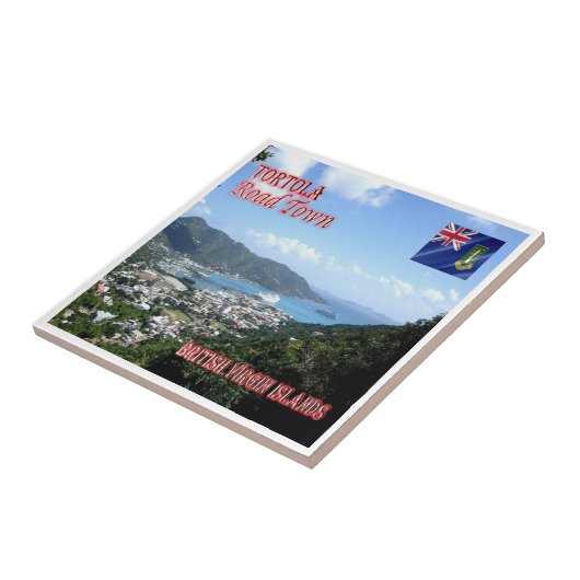 Carreau zVG004 TORTOLA Road Town, British Virgin, (Côté)