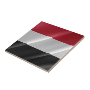 Carreau zYE002 YEMENI Waving Flag, Yémen,