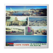 Carreau zZA007 CAPE TOWN, MOSAIC, Afrique du Sud, (Devant)