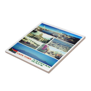 Carreau zZA007 CAPE TOWN, MOSAIC, Afrique du Sud,