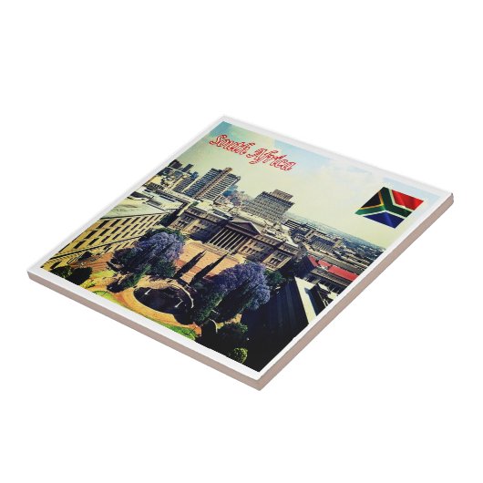 Carreau zZA022 AFRIQUE DU SUD, Université Wits, (Côté)