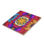 Carreaux Abstraits floraux mexicains (Côté)