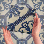 Carreaux azulejos bleu portugais