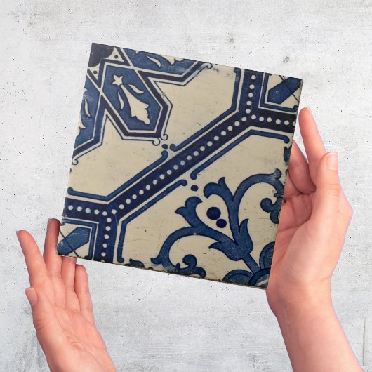 Carreaux azulejos bleu portugais