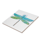 carreaux bleu classique (Côté)