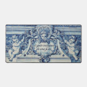 Carreaux bleu portugais avec deux anges (Recto)