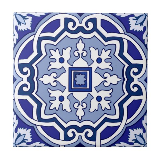Carreaux bleus, Carreaux méditerranéens, majolica (Devant)