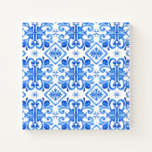 Carreaux bleus Lemons Bougainvillea livre d'or (Dos)