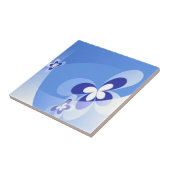 Carreaux Bleus Papillons (Côté)