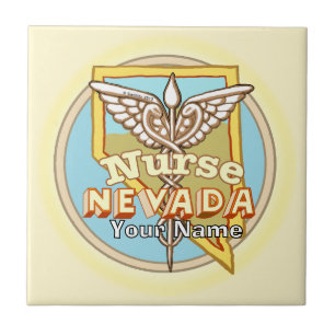 Carreaux Caducée d'infirmière du Nevada