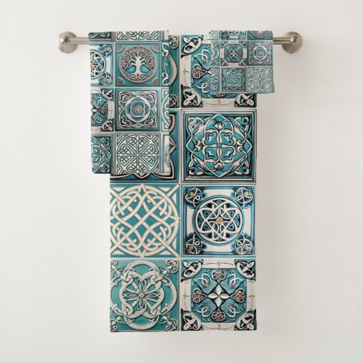 Carreaux celtes irlandais (En situation)