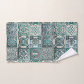 Carreaux celtes irlandais (Serviette à main)