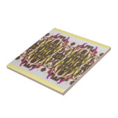 Carreaux Centre Fleurs Iris (Côté)