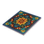 carreaux céramique de style art huichol mexicain (Côté)