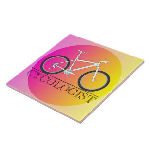 Carreaux céramiques Cycologiste