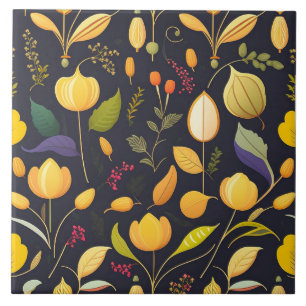 Carreaux céramiques design Herbes