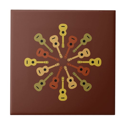 Carreaux céramiques UKULELE (Devant)