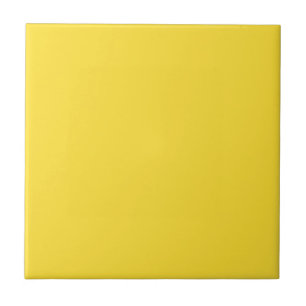 Carreaux couleur banane jaune