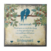 Carreaux d'arbre pour Inséparables de Merci de Bri (Devant)