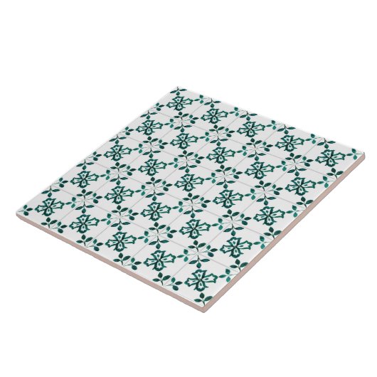 Carreaux d'Azulejo Émeraude (Côté)