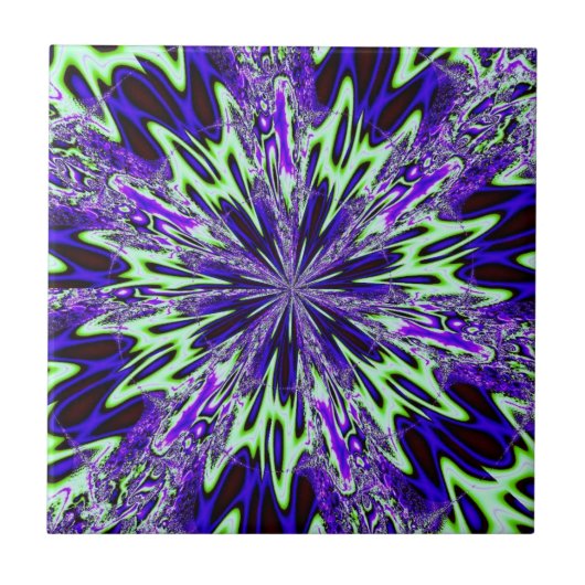 Carreaux de 50 fractales (Devant)