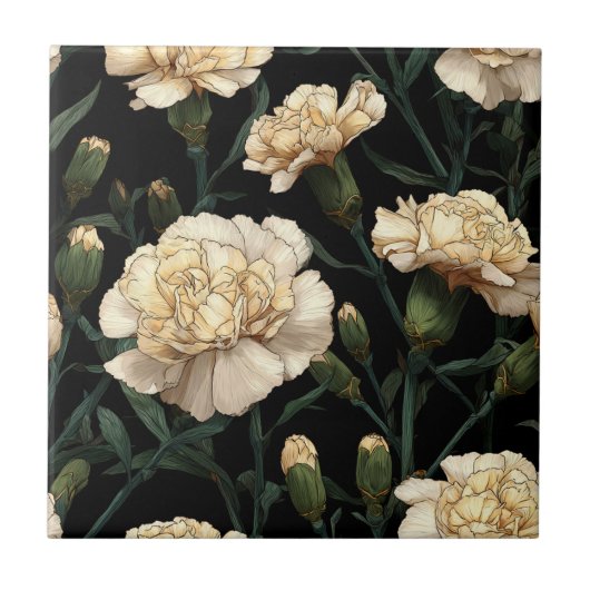 Carreaux de Carnation Art Déco Tendances Pour Inté (Devant)